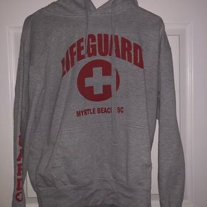 grey lifeguard hoodie